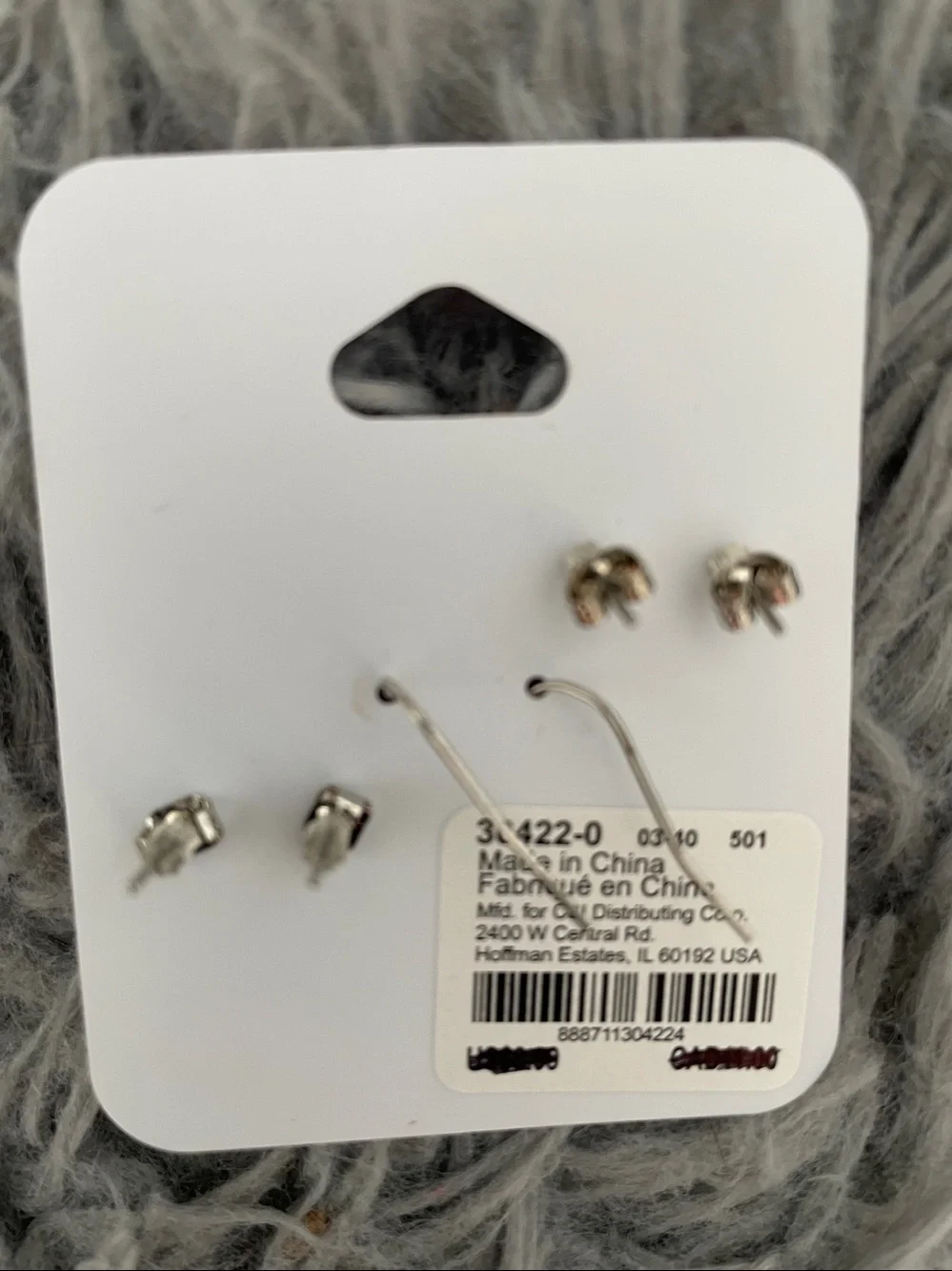 Claire’s Panda Earring Set - 3 Pairs